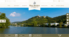 Desktop Screenshot of burg-hotel-hornberg.de